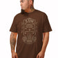 T-shirt Steady - Sun Records Guitar Head, Brown