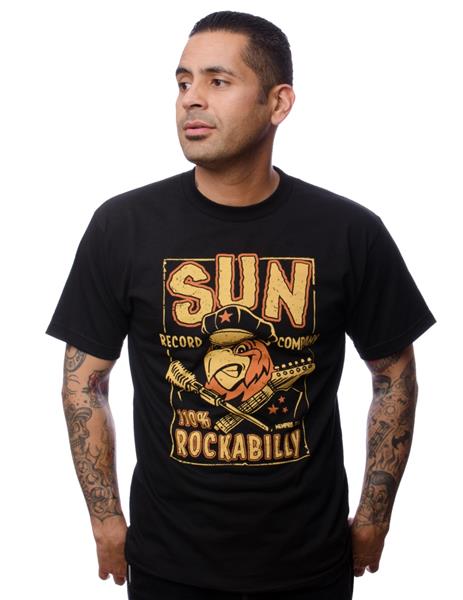 T-shirt Steady - Sun Records 110% Rockabilly