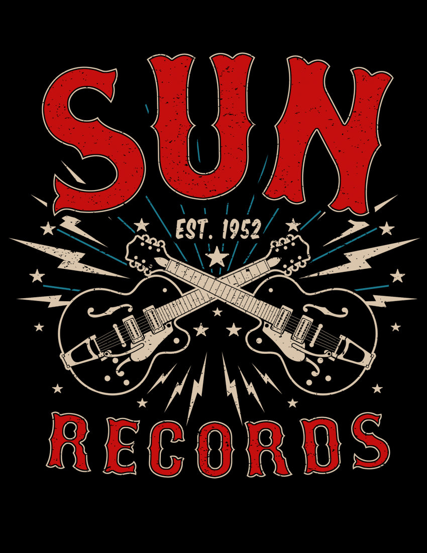 T-shirt Steady - Sun Records