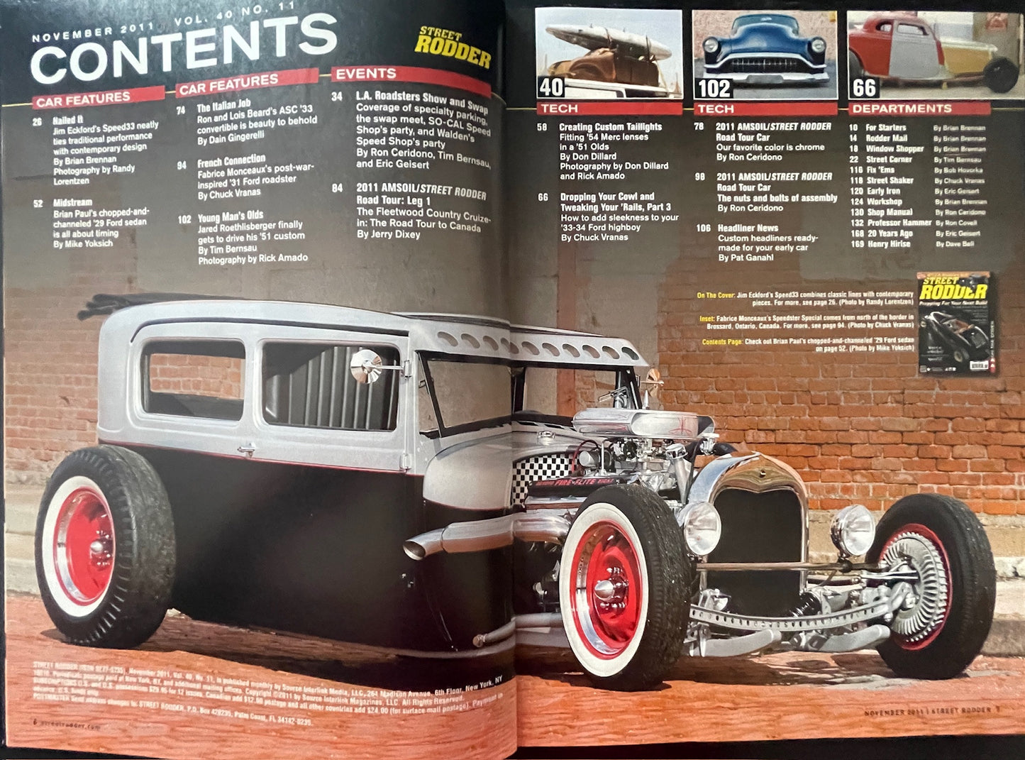 Magazin - Street Rodder 11/11 - Rods aus der Zeit vor 1949