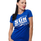 Girl-Shirt Steady - Sun Records Established blau