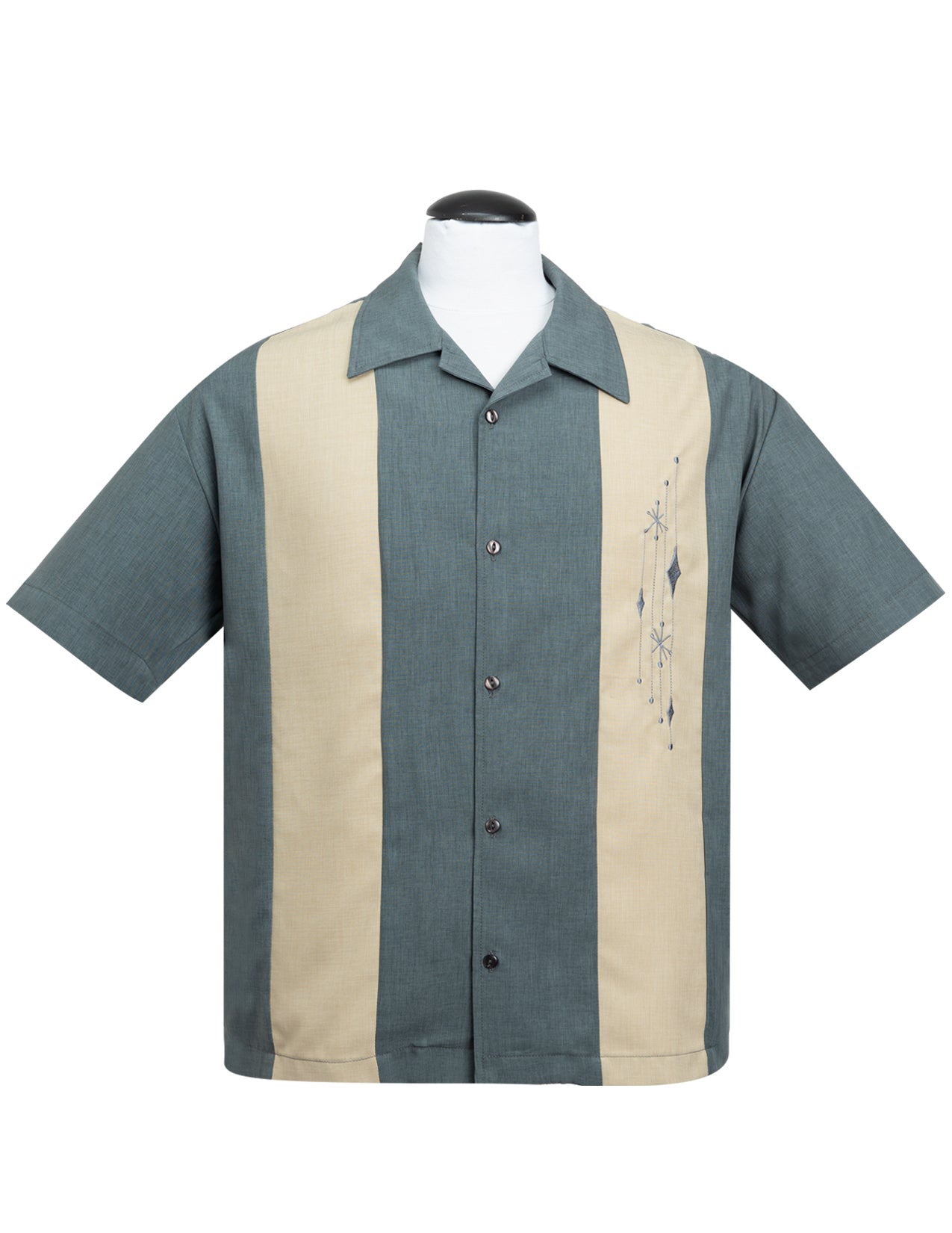 Steady-Shirt - Mid Century Marvel, charcoal