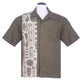 Steady-Shirt - Easter Island Single Panel, Olive