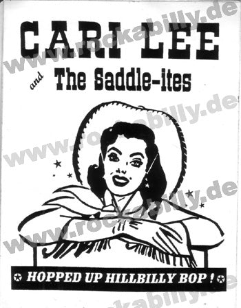 Aufkleber - Cari Lee and the Saddle-ites -