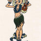 Hot Rod Aufkleber - Lady Luck