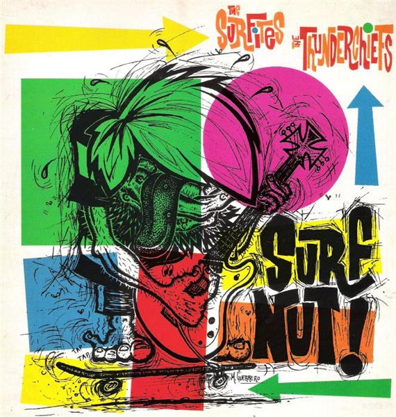 Single - VA - Surfites, Thunderchiefs - Surf Nut!
