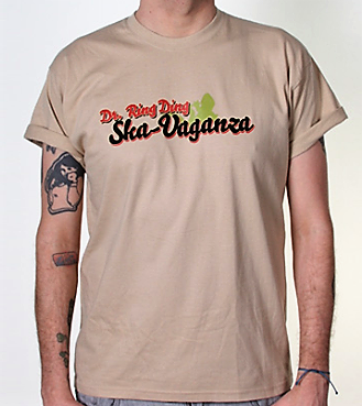 T-Shirt - Ska-Vaganza - beige