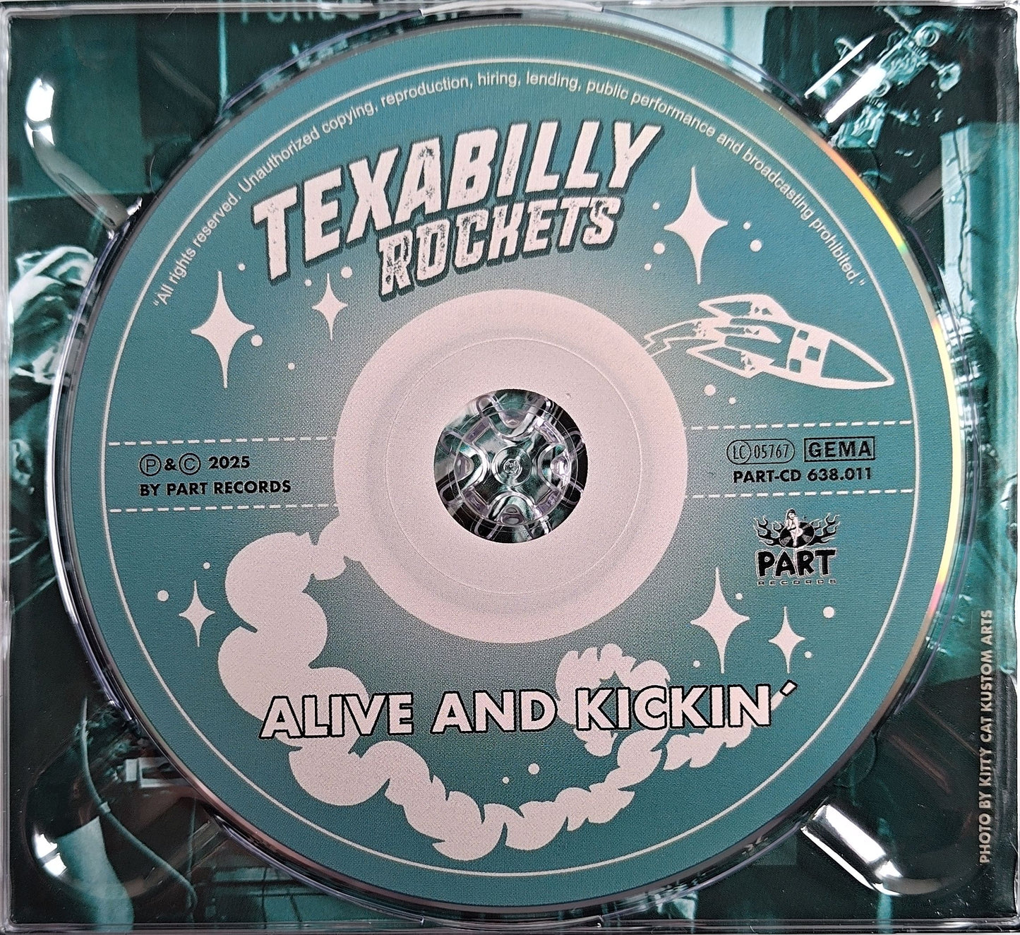 CD - Texabilly Rockets - Alive and Kickin'