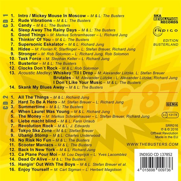 CD - Busters - Ska Bang 87