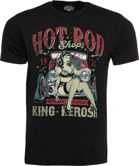 T-Shirt - King Kerosin - Hot Rod Shop 1955