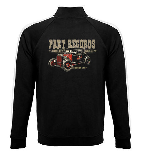 Trainingsjacke - Part Records Hot Rod, Schwarz