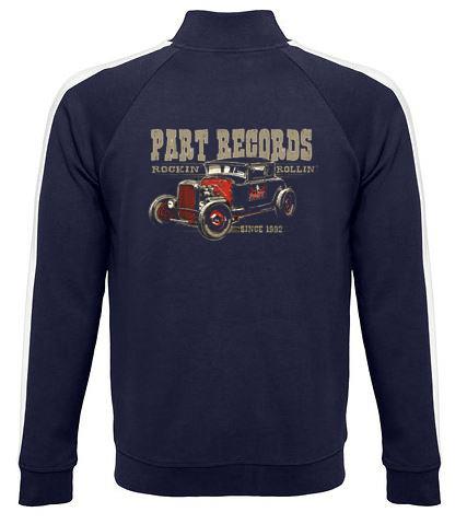 Trainingsjacke - Part Records Hot Rod, Blau