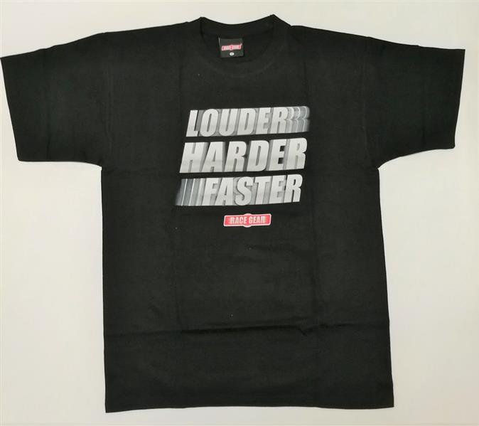 T-Shirt Race Gear - Louder Harder Faster