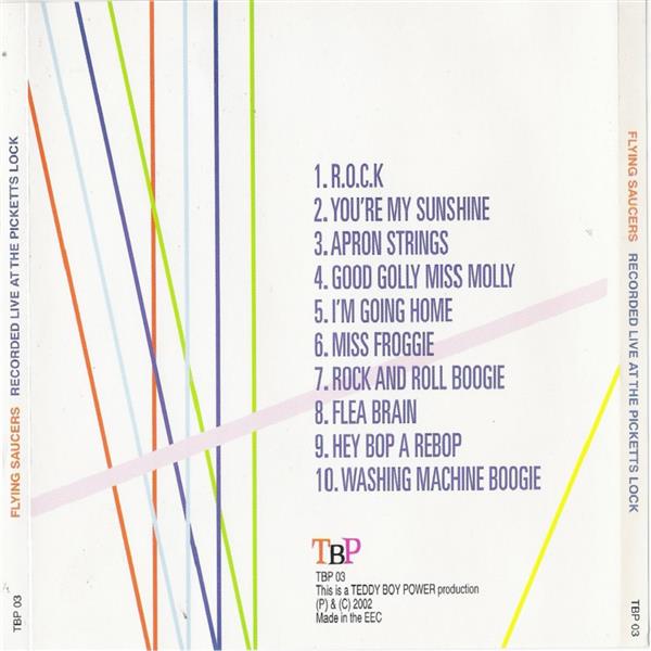 CD - Flying Saucers - At The Picketts Lock