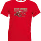 Ringer-Shirt - Part Records Hot Rod, Rot
