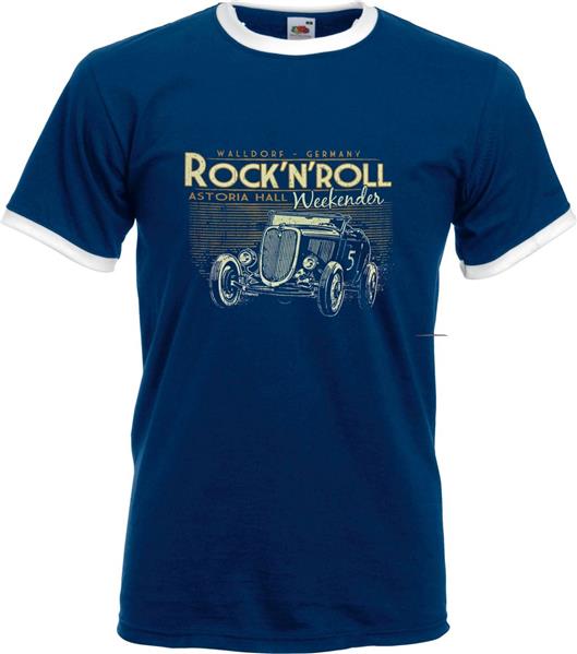 Ringer-Shirt - Walldorf Weekender Astoria-Hall, Blue