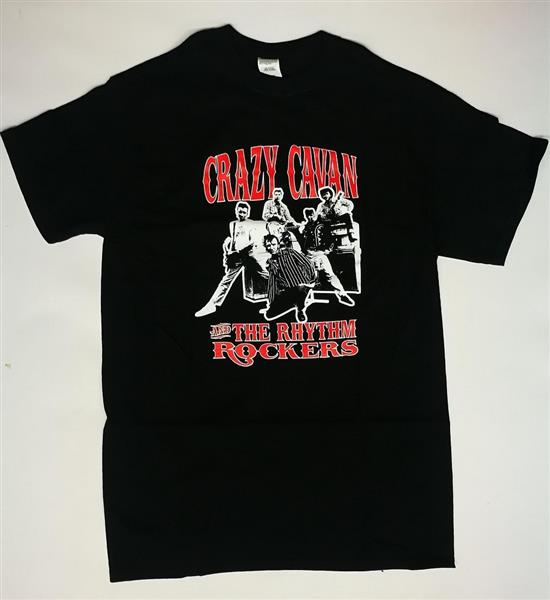 T-Shirt - Crazy Cavan & The Rhythm Rockers - Band