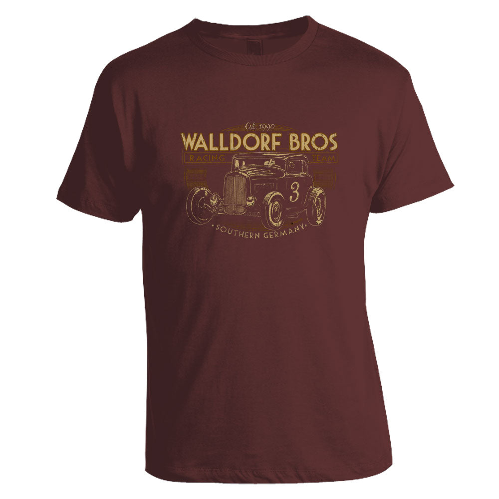 T-Shirt - Walldorf Bros, Bordeaux