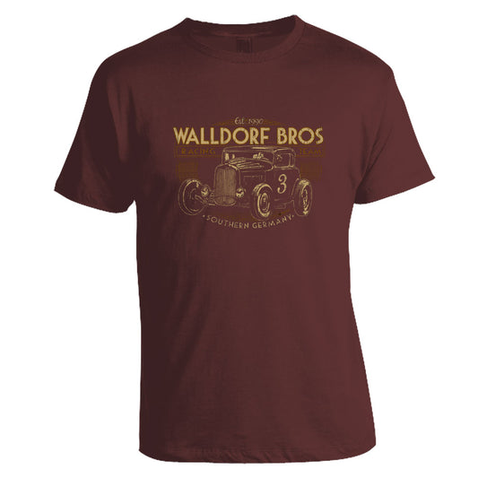 T-Shirt - Walldorf Bros, Bordeaux