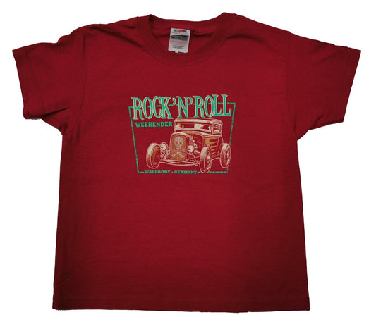 Kids-Shirt - Walldorf Weekender 2013, Rot