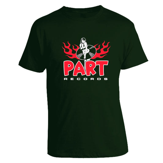T-Shirt - Part Records Logo, Grün