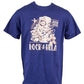 T-Shirt - Rock-A-Hula, Kobalt Blau