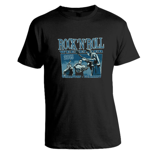 T-Shirt - Walldorf Weekender 2015, Schwarz