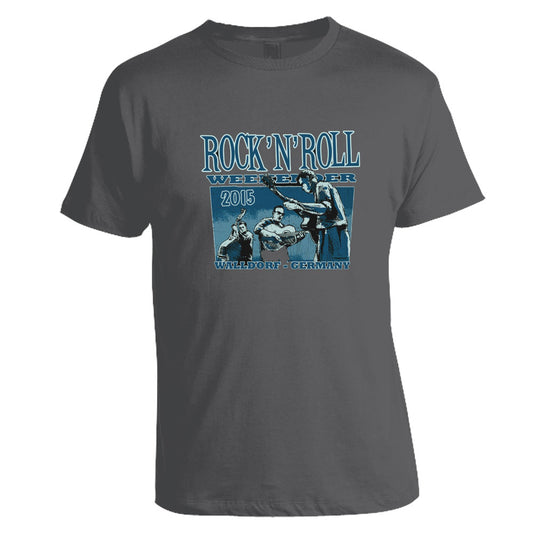 T-Shirt - Walldorf Weekender 2015, Dunkelgrau