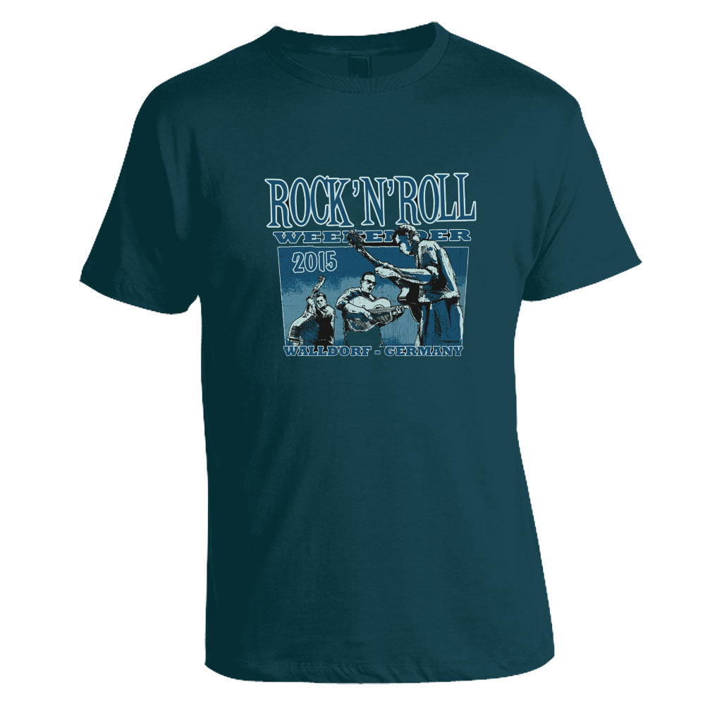 T-Shirt - Walldorf Weekender 2015, Petrol
