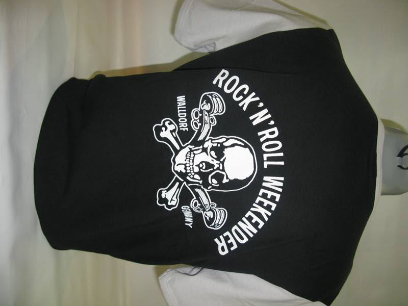 T-shirt - Walldorf Weekender Schwarz-Grau, Raglan
