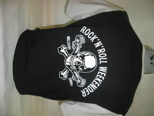 T-shirt - Walldorf Weekender Schwarz-Grau, Raglan
