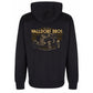 Zipper-Hoodie - Walldorf Bros, Schwarz