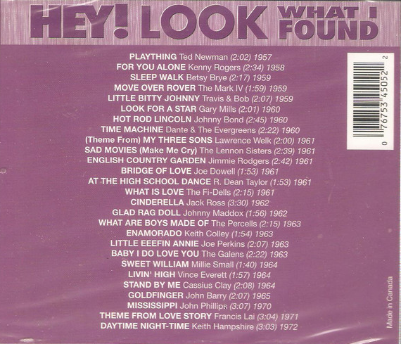 CD - VA - Hey! Look What I Found Vol. 5