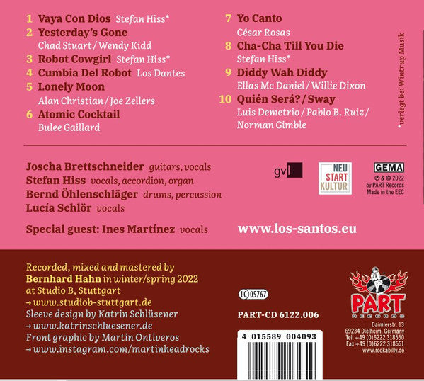 CD - Los Santos - Vaya Con Dios