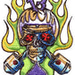 Von Franco Aufnäher - Cycle Skull