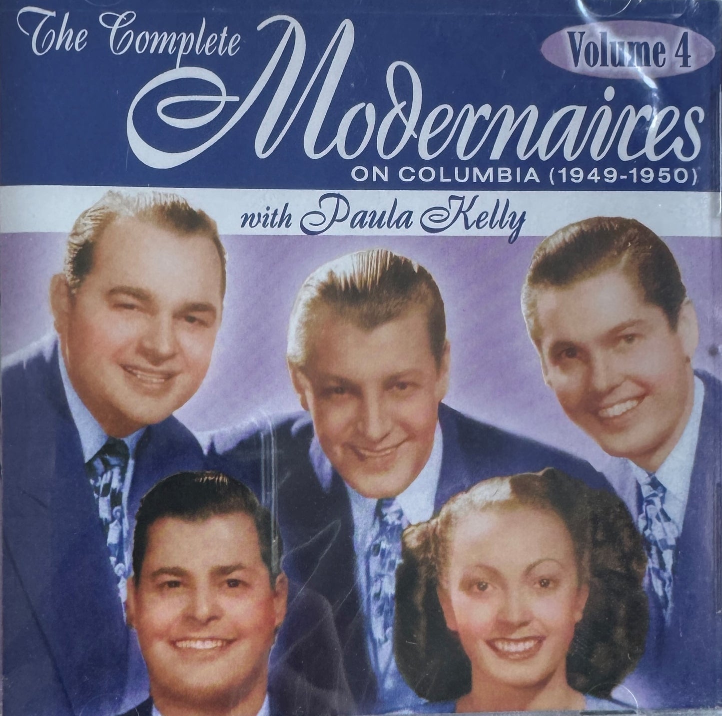 CD - Modernaires - Complete Modernaires With Paula Kelly On Columbia (1949-1950), Vol. 4