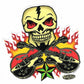Aufkleber - Vince Ray - Skull n Guitars