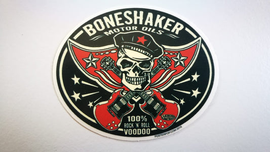 Aufkleber - Vince Ray - Boneshaker Oil, small