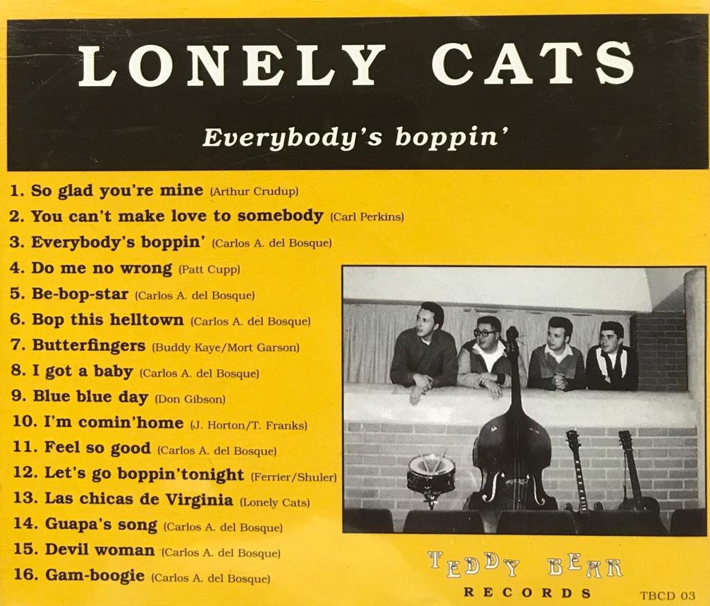 CD - Lonely Cats - Everybodys Boppin