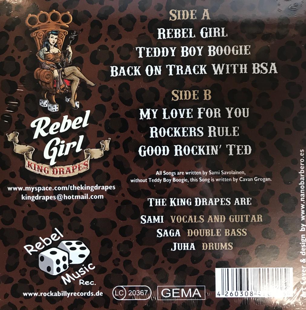 Single - King Drapes - Rebel Girl