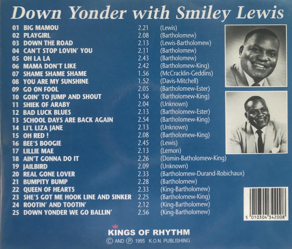 CD - Smiley Lewis - Down Yonder With