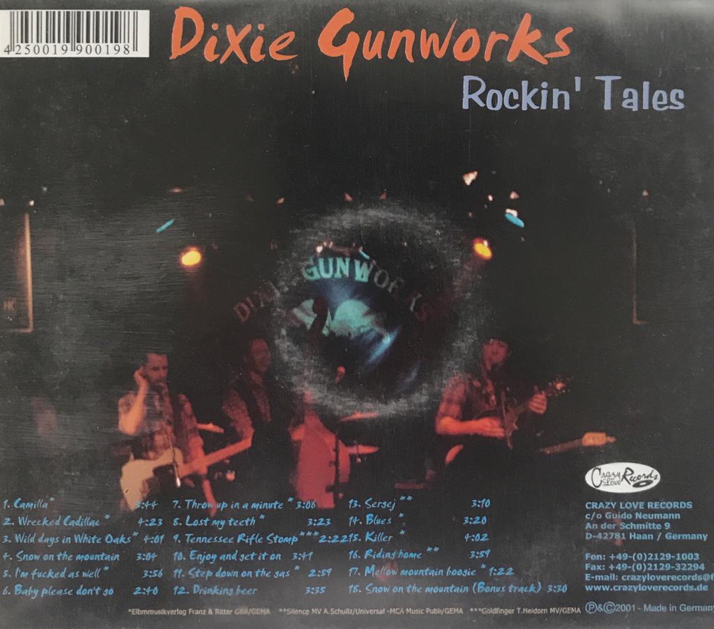 CD - Dixie Gunworks - Rockin Tales