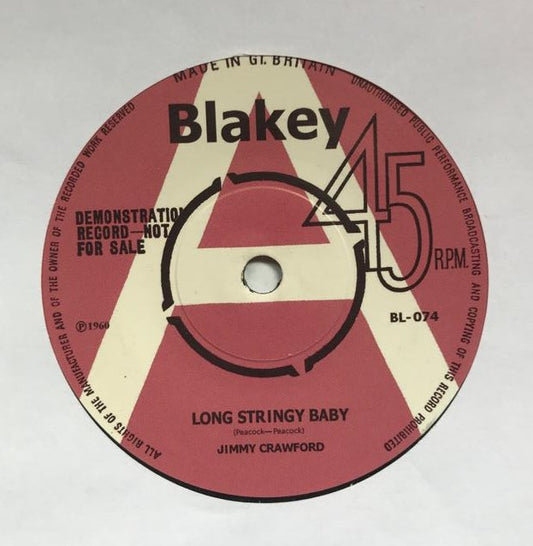Single - VA - Jimmy Crawford / Dickie Loader - Long Stringy Baby / Chills And Fever