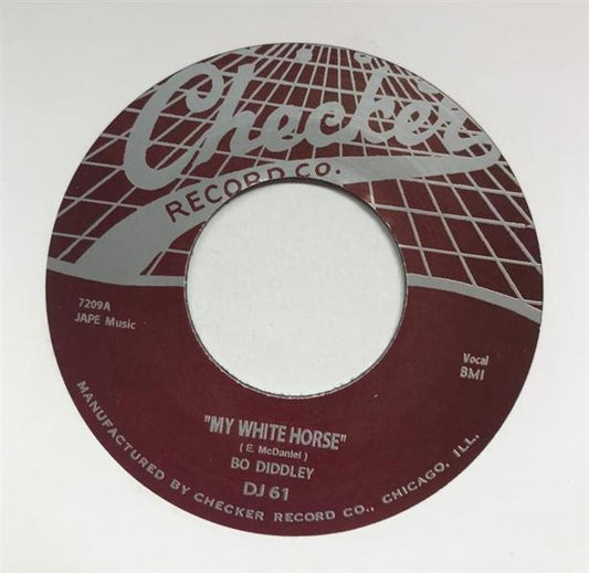 Single - Bo Diddley - My White Horse / Deed And Deed I Do