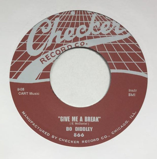 Single - Bo Diddley - Who May Your Lover Be, Give Me A Break