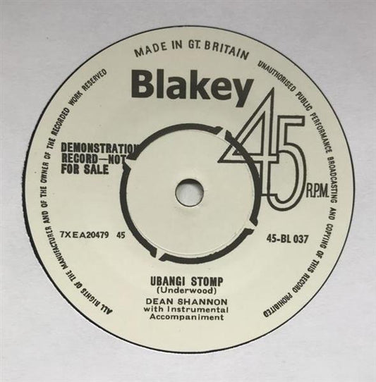 Single - VA - Johnny Kidd / Dean Shannon - So What / Ubangi Stomp