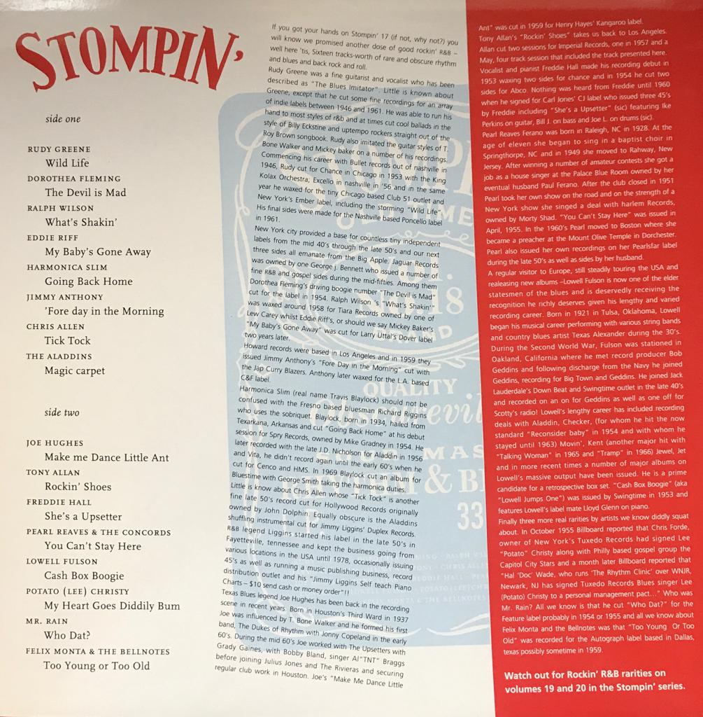 LP - VA - Stompin´ Vol. 18