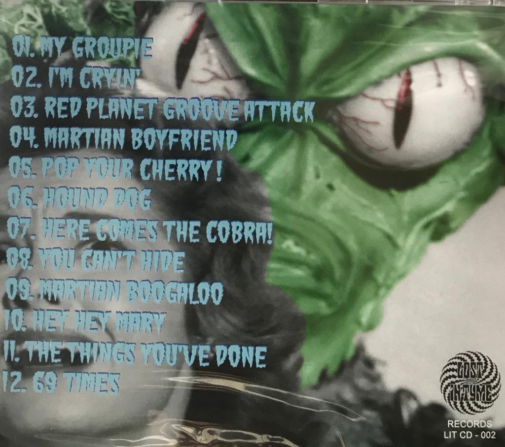 CD - Thee Martian Boyfriends - self titled