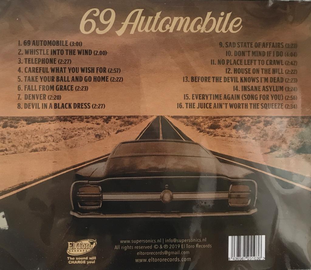 CD - Supersonics - 69 Automobile