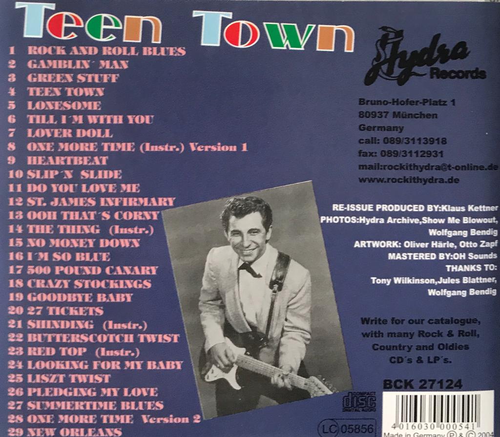 CD - Jules Blattner - Teen Town